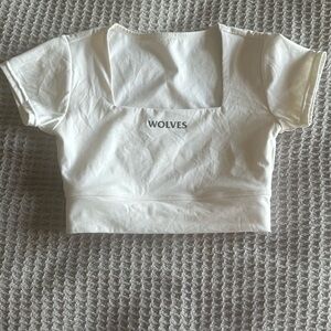 Darc Sport Our Bond S/S Jade "Energy" Top in White